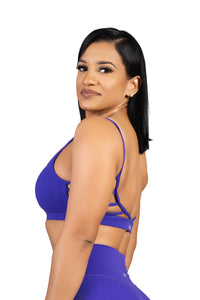 Lapis Sport Bra Blue