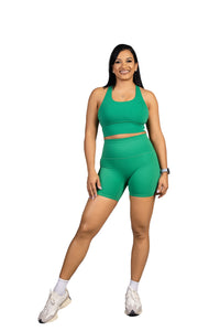 Malachite Sport Bra Green