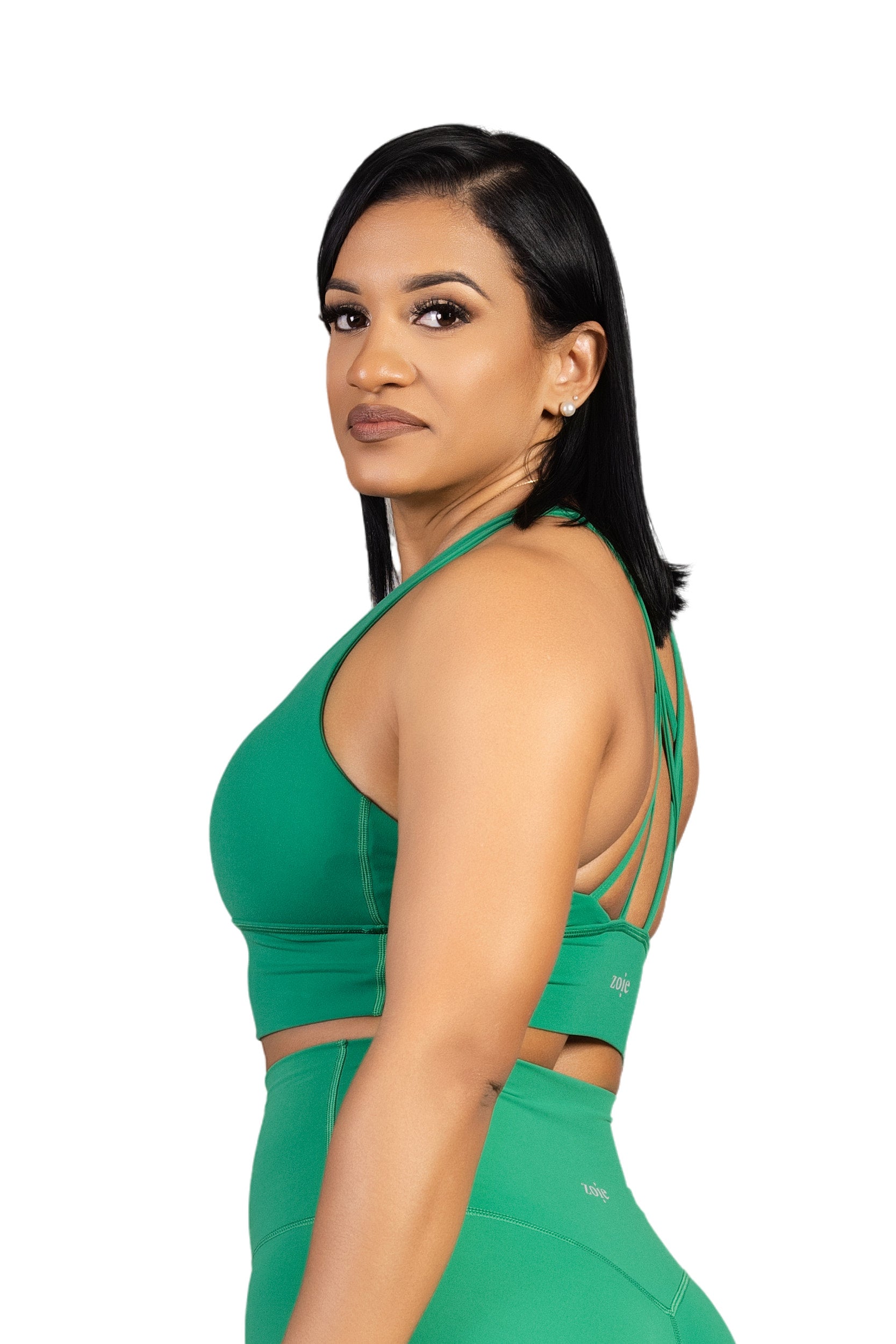 Malachite Sport Bra Green