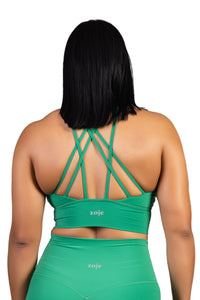 Malachite Sport Bra Green