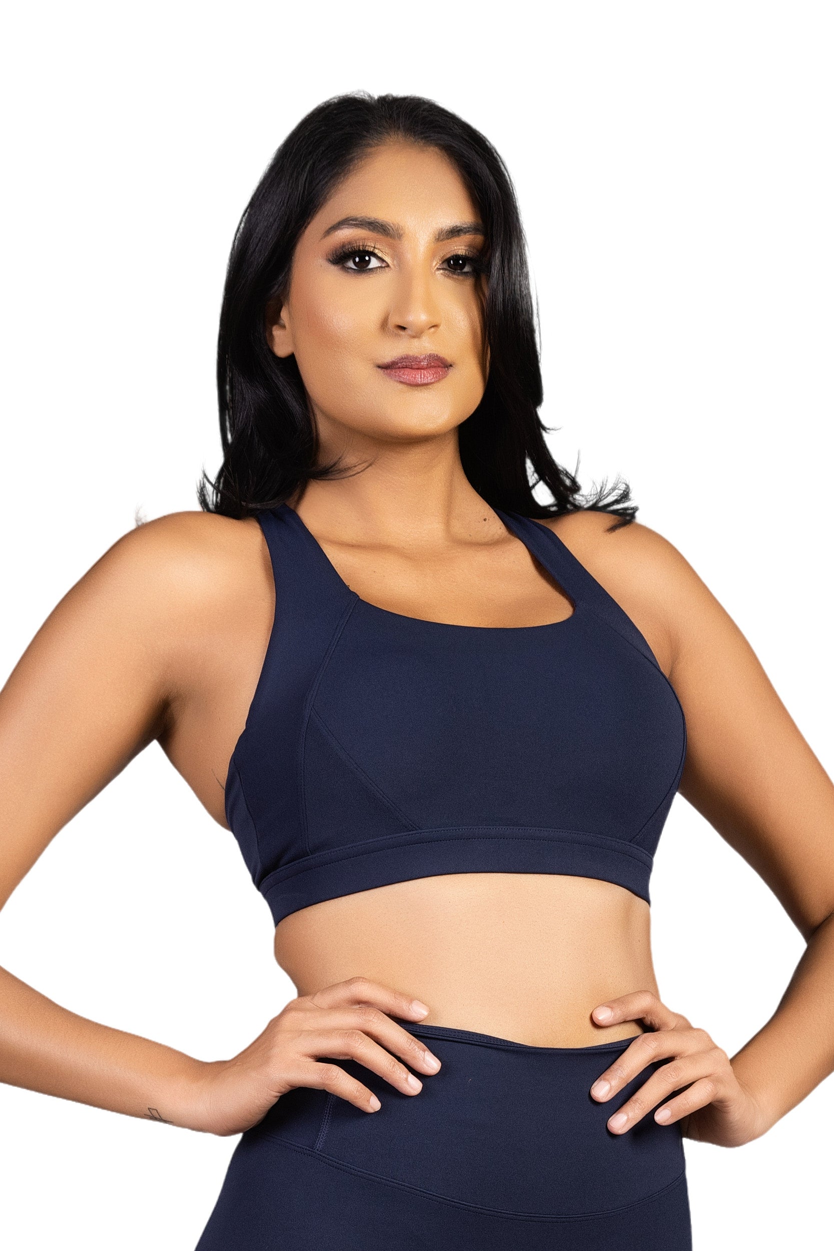 Nightfall Sport Bra  Navy