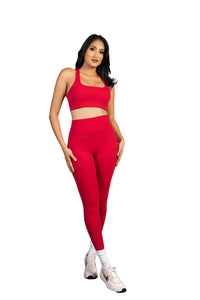 Ruby Sport Bra Red