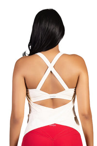 Bliss Tank Top  Cream