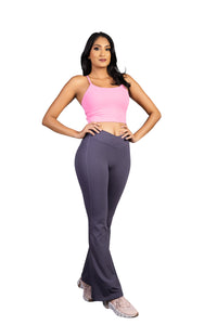 Titanium Flare Legging Grey