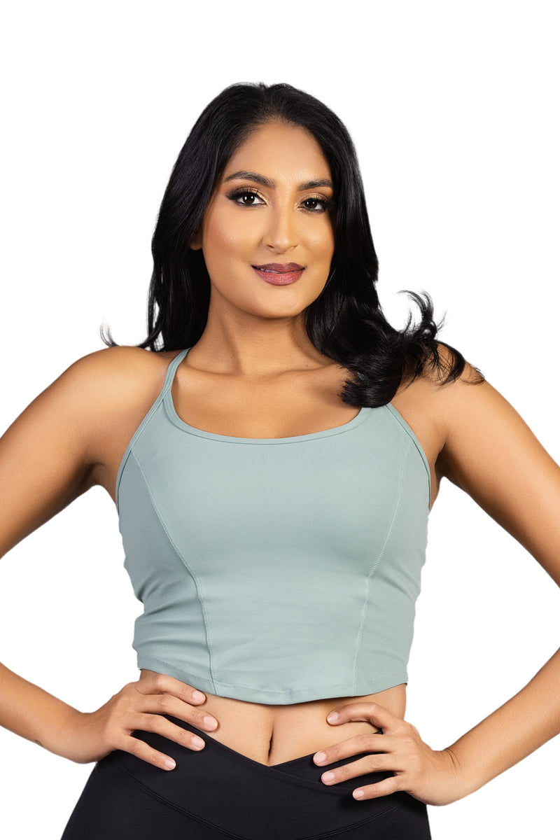 Solar Tank Top Green