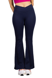 Titanium Flare legging Navy