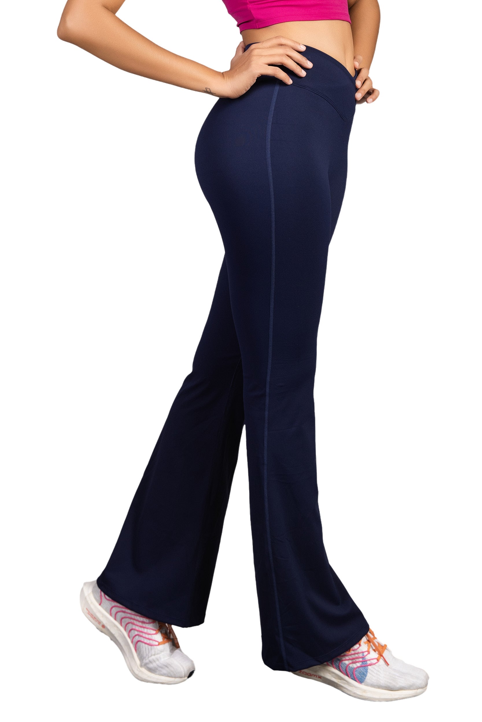 Titanium Flare legging Navy