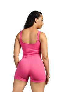 Daydream Short Jumpsuit Pink