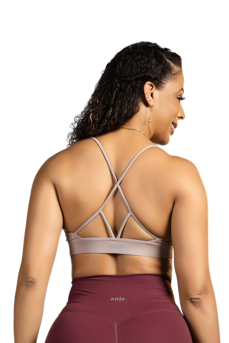 Tsai Sport Bra Ivory