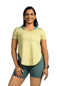 Aura Top Green