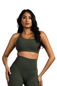 Evergreen Sport Bra - Green