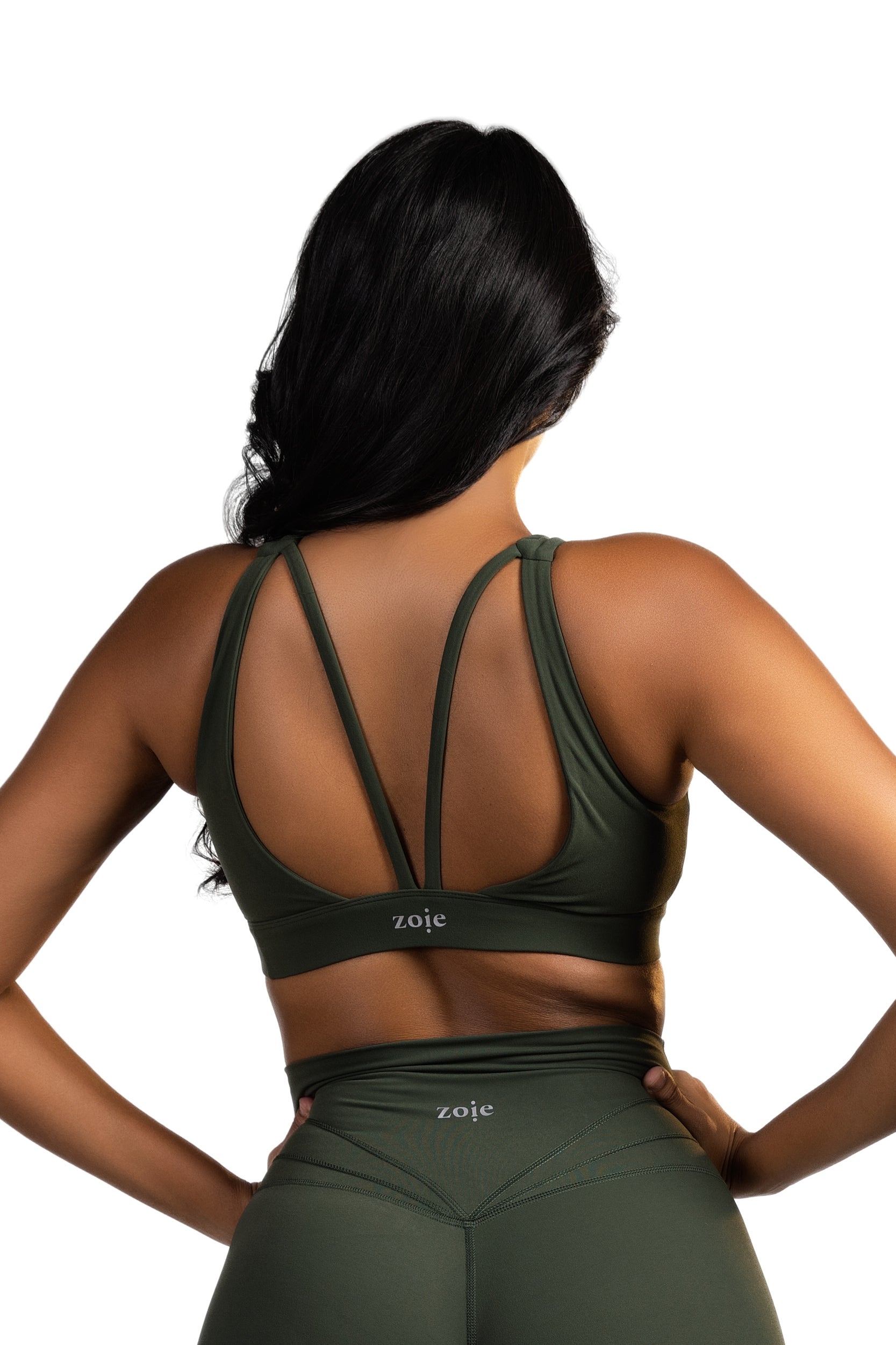 Evergreen Sport Bra - Green