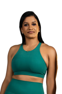 Ivy Sport Bra - Green