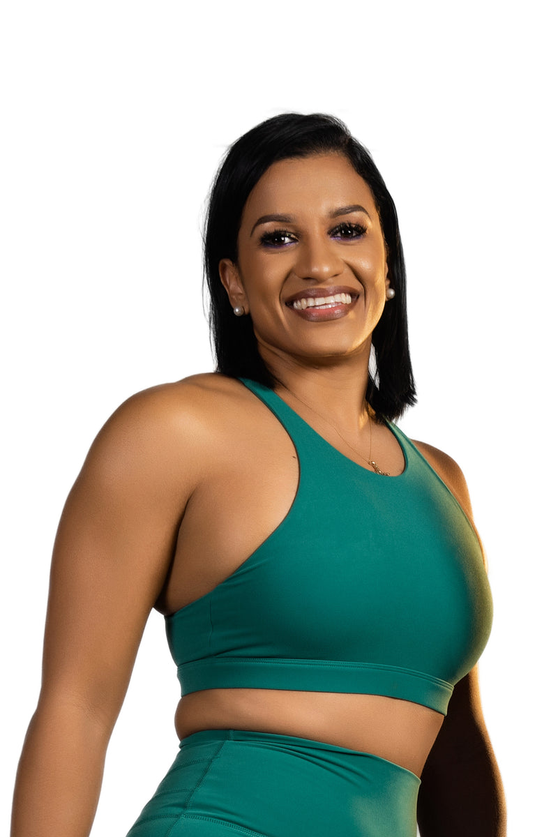 Ivy Sport Bra - Green