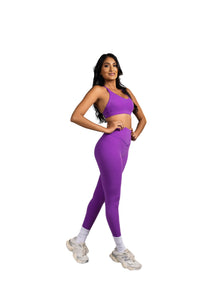 Wisteria Legging - Purple