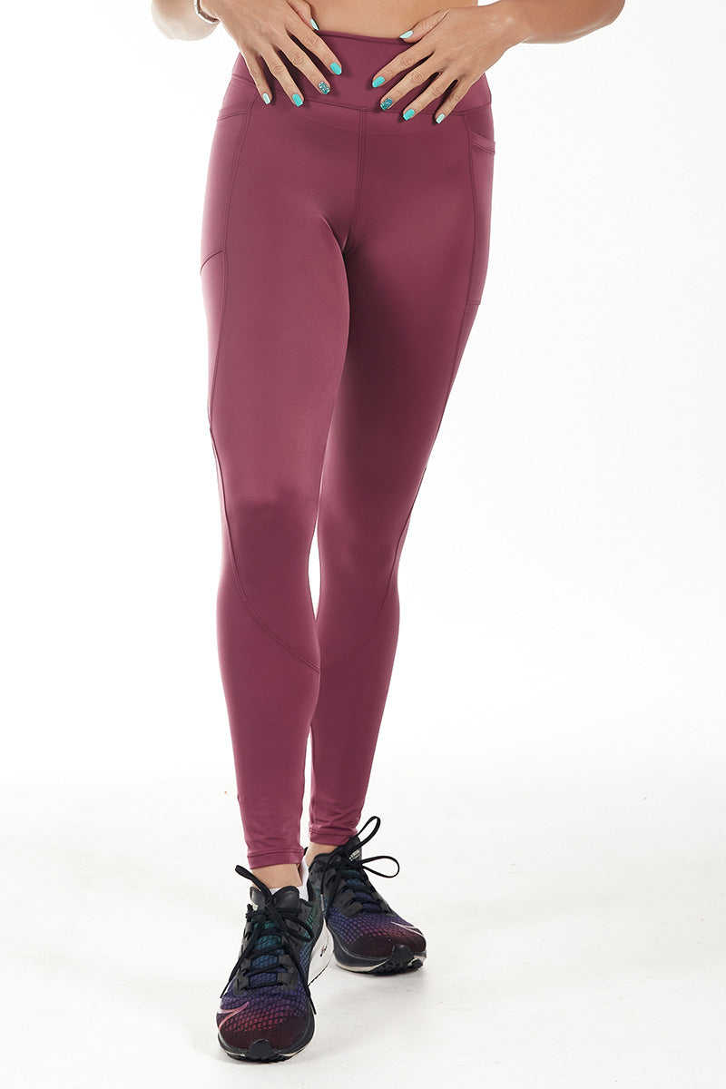 Purple Heart Shapewear Leggings - L - Lily Mist